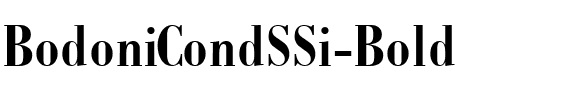 BodoniCondSSi Bold.ttf