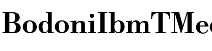 BodoniIbmTMed Regular.ttf