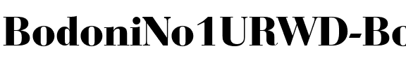 BodoniNo1URWD Bold.ttf