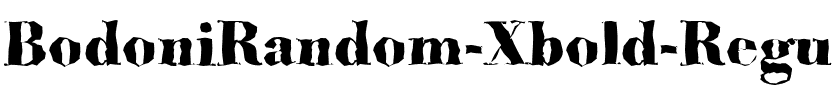 BodoniRandom-Xbold Regular.ttf