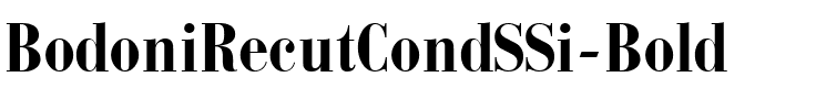 BodoniRecutCondSSi Bold.ttf