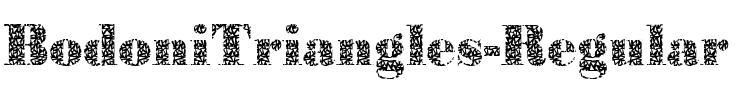BodoniTriangles Regular.ttf