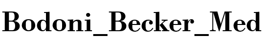 Bodoni Becker Med Regular.ttf