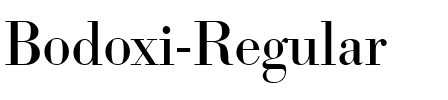 Bodoxi-Regular Regular.ttf
