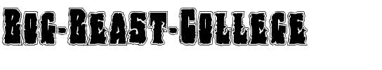 Bog Beast College Regular.ttf