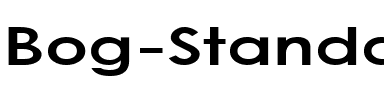 Bog Standard Regular.ttf