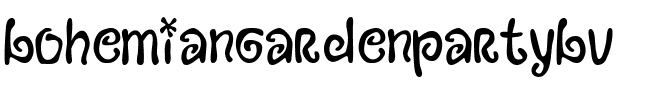 BohemianGardenPartyBV Regular.ttf