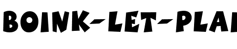 Boink LET Plain.ttf