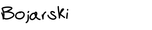 Bojarski Medium.ttf