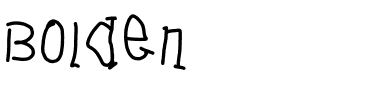 Bolden Bolden.ttf