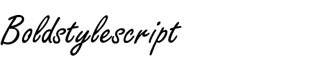 Boldstylescript Regular.ttf
