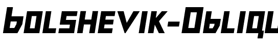 Bolshevik Obl.otf