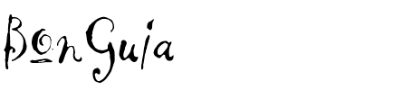 BonGuia Medium.ttf