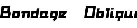 Bondage Medium Italic.ttf