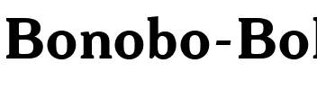 Bonobo Bold.ttf