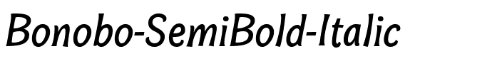 Bonobo SemiBold Italic.ttf