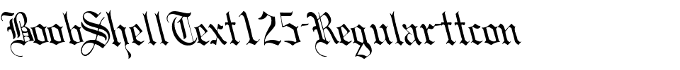 BoobShellText125 ttcon Regular.ttf