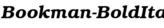 Bookman BoldItalic.ttf