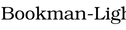 Bookman-Light Regular.ttf