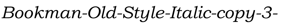 Bookman Old Style Italic Regular.ttf