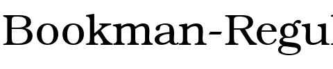 Bookman Regular.ttf
