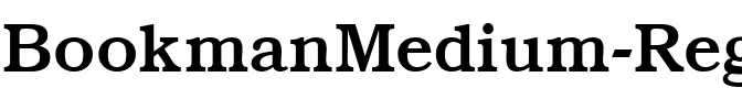 BookmanMedium Regular.ttf