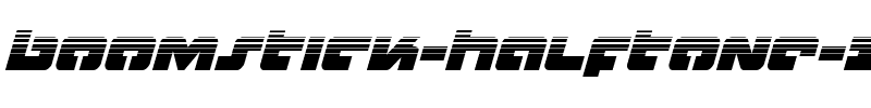 Boomstick Halftone Italic Italic.ttf