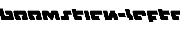 Boomstick Leftalic Italic.ttf