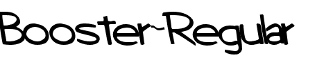 Booster Regular.ttf