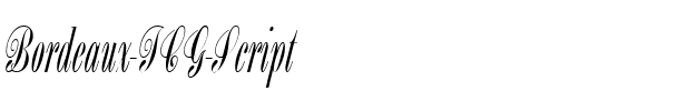 Bordeaux ICG Script.ttf