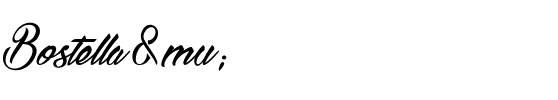 Bostellaµ Regular.ttf