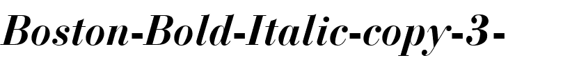 Boston Bold Italic.ttf