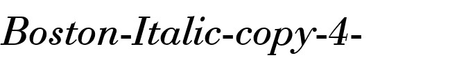 Boston Italic.ttf