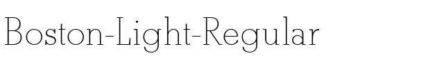Boston-Light Regular.ttf