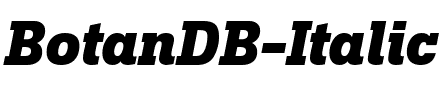 BotanDB Italic.ttf