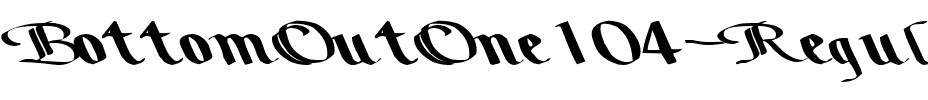 BottomOutOne104 ttext Regular.ttf