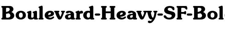 Boulevard Heavy SF Bold.ttf