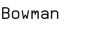 Bowman Normal.ttf