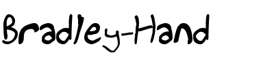 Bradley Hand Normal.ttf