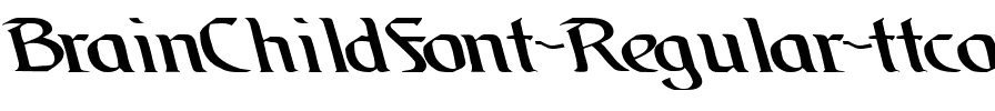 BrainChildFont ttcon Regular.ttf