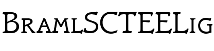 BramlSCTEELig Regular.ttf