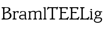 BramlTEELig Regular.ttf
