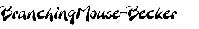 BranchingMouse Becker Normal.ttf