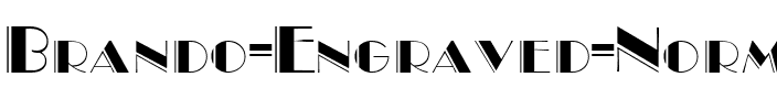 Brando Engraved Normal.ttf