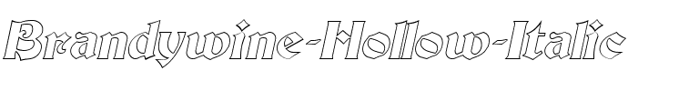 Brandywine-Hollow Italic.ttf
