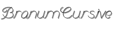 Branum Cursive Regular.ttf