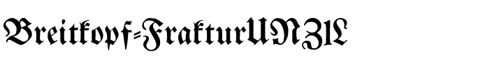 Breitkopf FrakturUNZ1L Regular.ttf