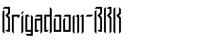 Brigadoom BRK Normal.ttf