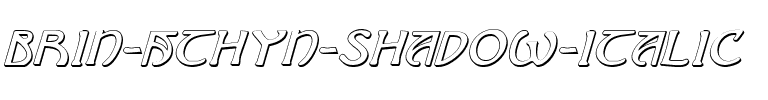 Brin Athyn Shadow Italic Italic.ttf