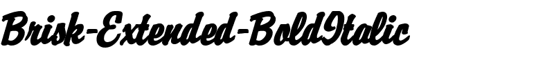 Brisk Extended BoldItalic.ttf